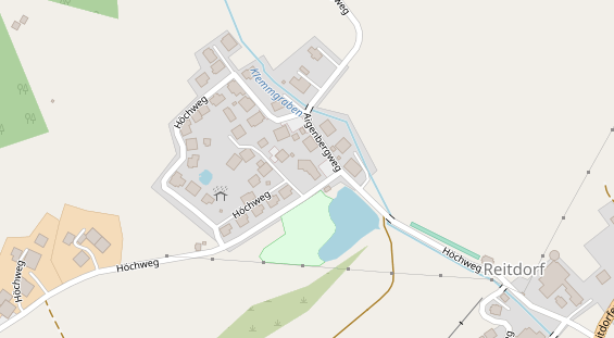 Skigebiet auf Satellitenbild