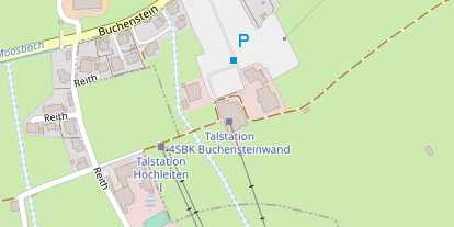 Skigebiet auf Satellitenbild