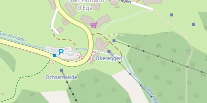 Skigebiet auf Satellitenbild