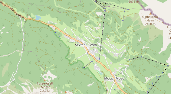 Skihotel (inaktiv) auf Karte