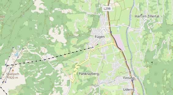 Skihotel (inaktiv) auf Karte