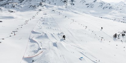 Skiregion - Rodelbahn - Südtirol - Meran - attraktiver Snopwark mit jede Mende Kicker und Obstacles - Skigebiet Schöneben-Haideralm