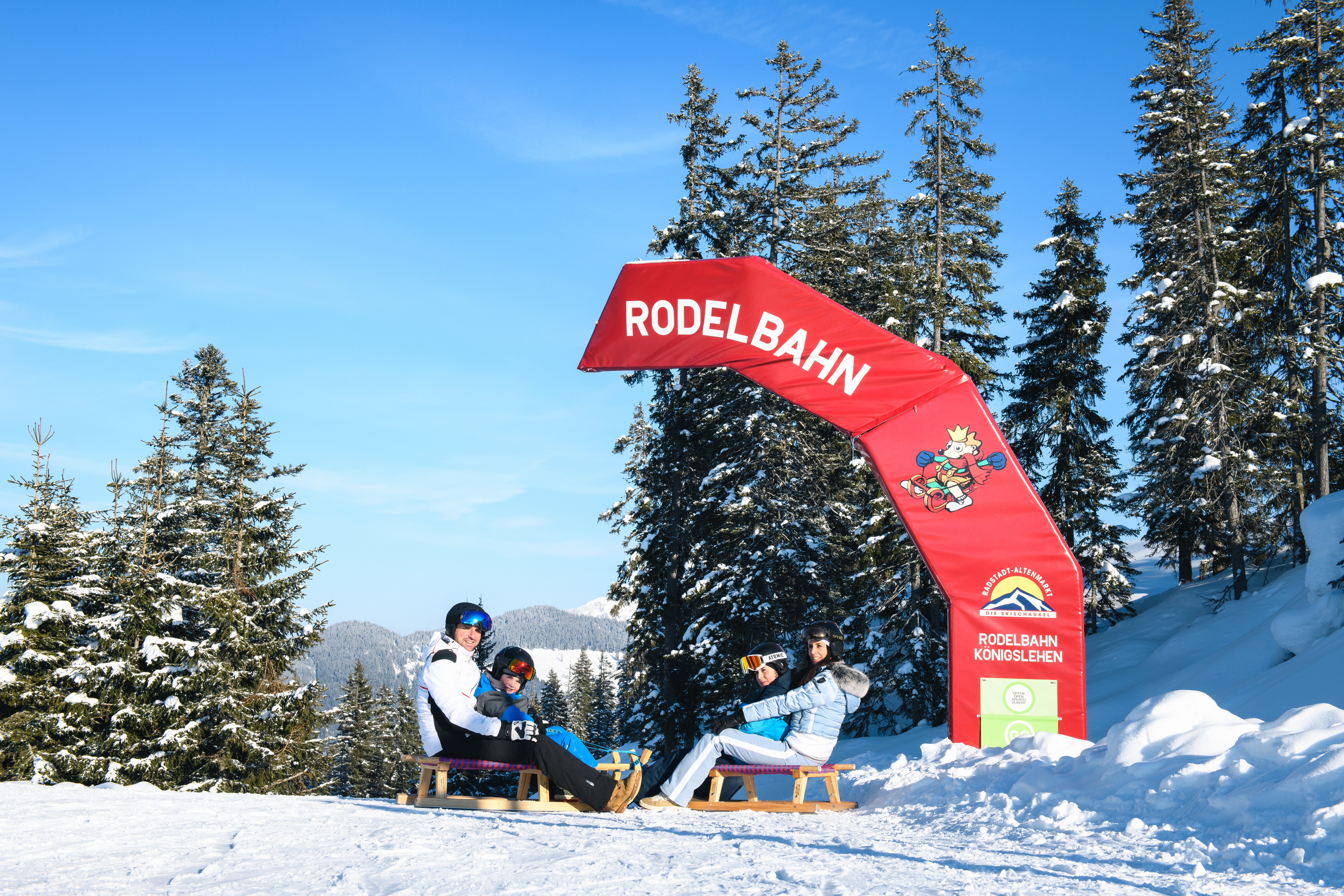 Skigebiet - Rodelbahn Radstadt - Skischaukel Radstadt - Altenmarkt