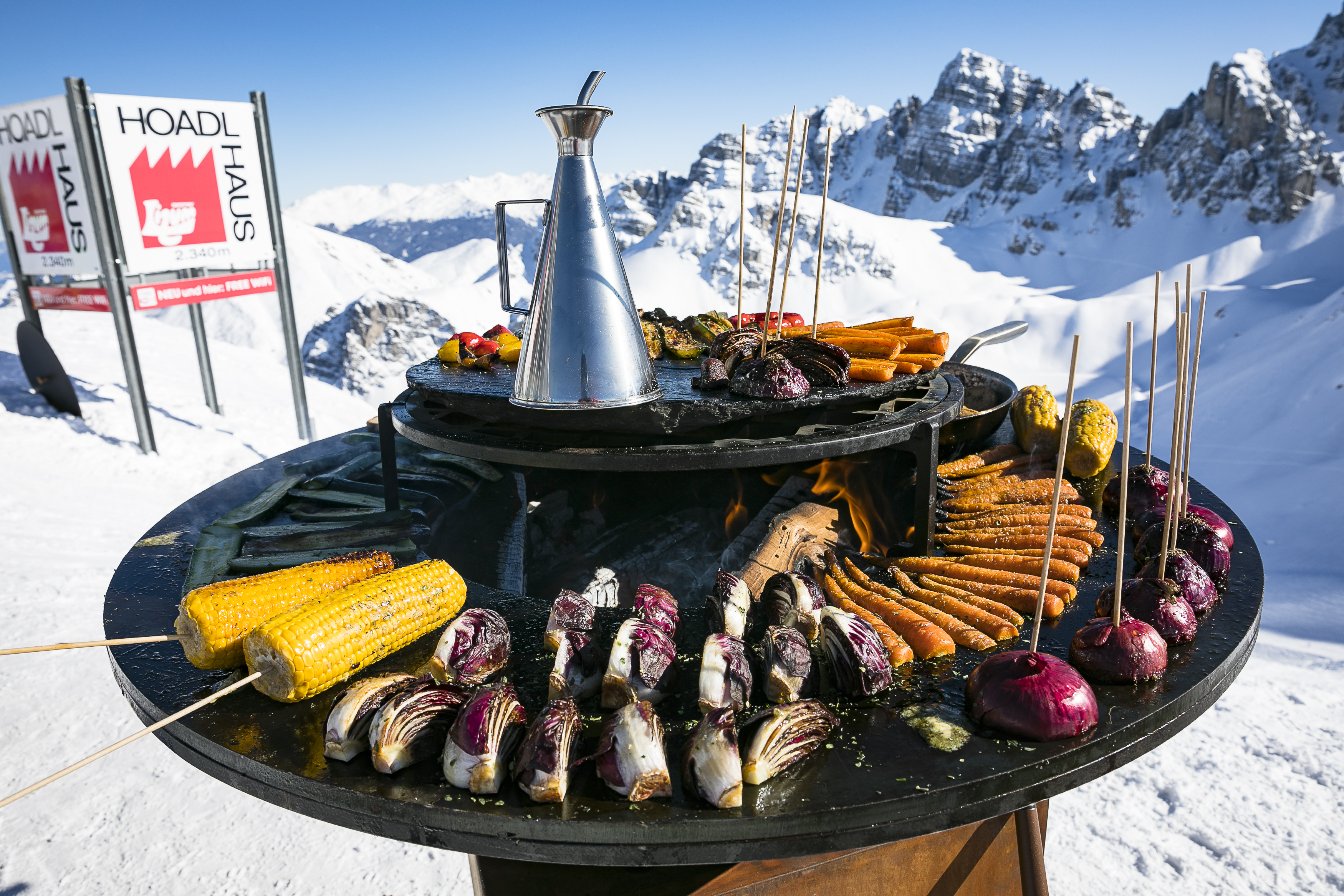 Skigebiet - BBQ am Hoadl - Genuss auf hohem  Niveau! - Skigebiet Axamer Lizum