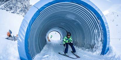 Skiregion - Après Ski im Skigebiet: Skihütten mit Après Ski - Axams - Unsere Funslope direkt bei der Damenabfahrt hinter dem Dohlennest - Skigebiet Axamer Lizum