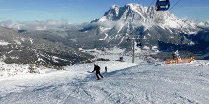 Skiregion - Après Ski im Skigebiet: Schirmbar - Abfahrt Grubigstein - Skigebiet Grubigstein/Lermoos - Zugspitz Arena