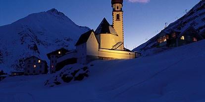 Skiregion - Après Ski im Skigebiet: Schirmbar - Tirol - Vent, das Bergsteigerdorf - Abendstimmung - Skigebiet Vent