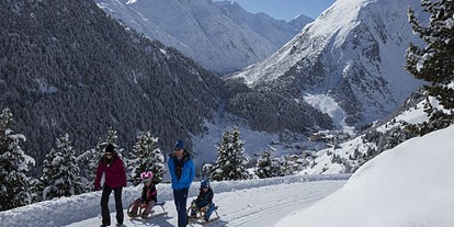 Skiregion - Après Ski im Skigebiet: Schirmbar - Tirol - Rodelweg - 5 km, zu Fuß oder mit dem Doppelsessellift erreichbar - Skigebiet Vent
