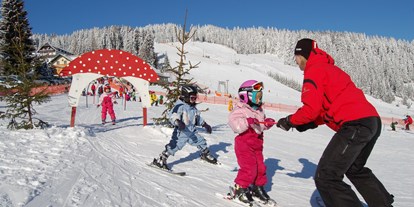 Skiregion - Après Ski im Skigebiet: Schirmbar - Österreich - So macht Skifahrenlernen Spaß :-) - Familienschiberg St. Jakob im Walde