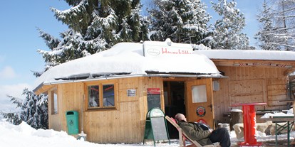 Skiregion - Après Ski im Skigebiet: Schirmbar - Steiermark - Hexenhütte für den Einkehrschwung - Familienschiberg St. Jakob im Walde