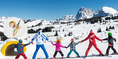Skiregion - Skiverleih bei Talstation - Südtirol - Bozen - Skigebiet Seiser Alm