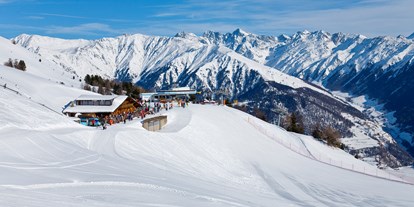 Skiregion - Après Ski im Skigebiet: Skihütten mit Après Ski - Italien - Skigebiet Watles - Plantapatschhütte - Skigebiet Watles