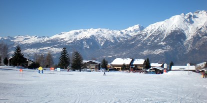 Skiregion - Après Ski im Skigebiet: Skihütten mit Après Ski - Wallis - Skigebiet Bürchen-Törbel / Moosalp