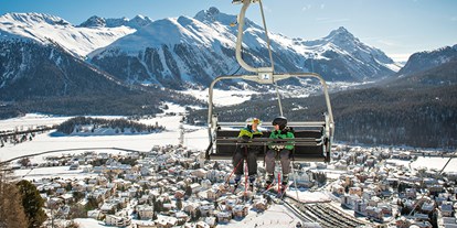 Skiregion - Skiverleih bei Talstation - Graubünden - Engadin St. Moritz - Corviglia - Skigebiet Corviglia in St. Moritz