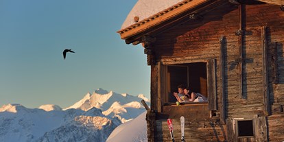 Skiregion - Après Ski im Skigebiet: Schirmbar - Wallis - Vom Bett aufs Brett - autofreie Aletsch Arena - Skigebiet Aletsch Arena