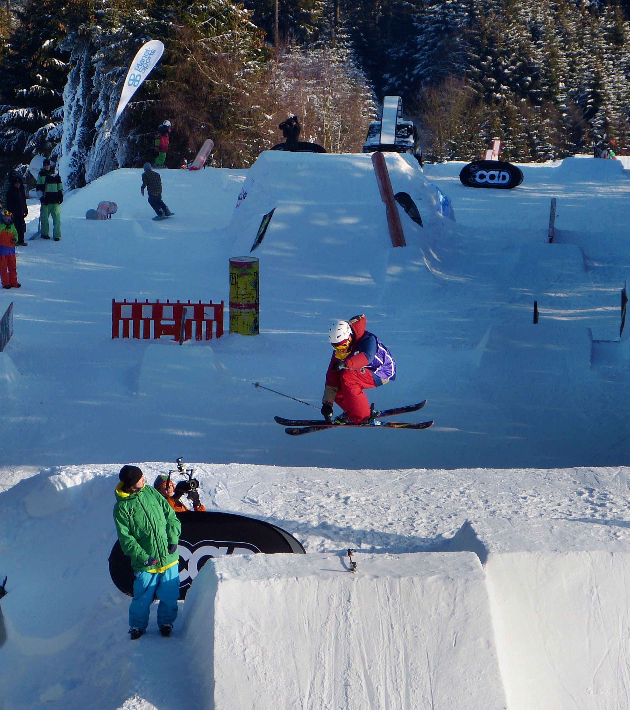 Skiregion - Funpark - Winterberg - Funpark mit Funslopeteil für alle - Postwiesen Skidorf Neuastenberg