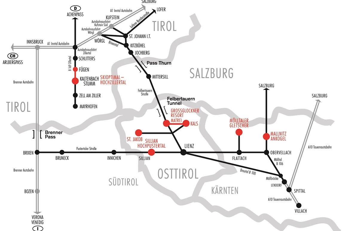 Skigebiet: Ankogel Hochgebirgsbahnen
