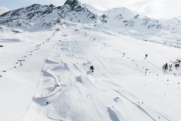 Skigebiet: attraktiver Snopwark mit jede Mende Kicker und Obstacles - Skigebiet Schöneben-Haideralm