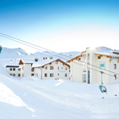 Skigebiet - Hotel Maiensee direkt im Schnee sowie an Piste und Sesselbahn
St.Christoph - Galzig - Hotel Maiensee