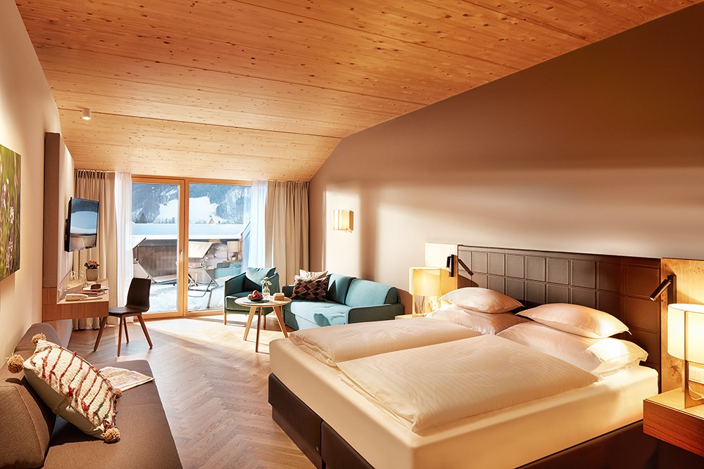 Unterkunft: Doppelzimmer Premium  - Hotel die Wälderin