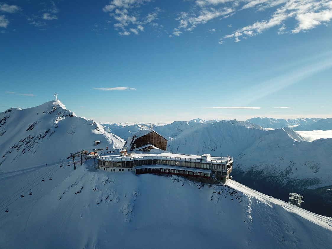 Unterkunft: Glacier Hotel Grawand auf 3.212 M.ü.M - Glacier Hotel Grawand