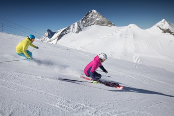 Skigebiet: Skifahren vor dem Olperer am Hintertuxer Gletscher - Ski- und Gletscherwelt Zillertal 3000