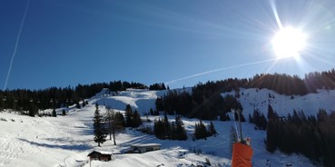 Skiregion - PLZ 5632 (Österreich) - Abfahrt zur Wengeralm bei schönstem Wetter - Skigebiet Dorfgastein-Großarltal