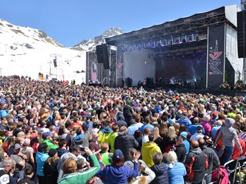 Skigebiet Silvretta Arena - Ischgl - Samnaun Events Top of the Mountain Konzert mit...