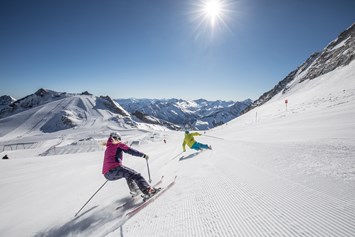 Skigebiet: Skifahren mit unvergleichlichem Panorama mehr als 3000m über dem Meer - Skigebiet Hintertuxer Gletscher
