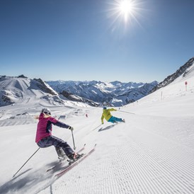 Skigebiet: Skifahren mit unvergleichlichem Panorama mehr als 3000m über dem Meer - Skigebiet Hintertuxer Gletscher