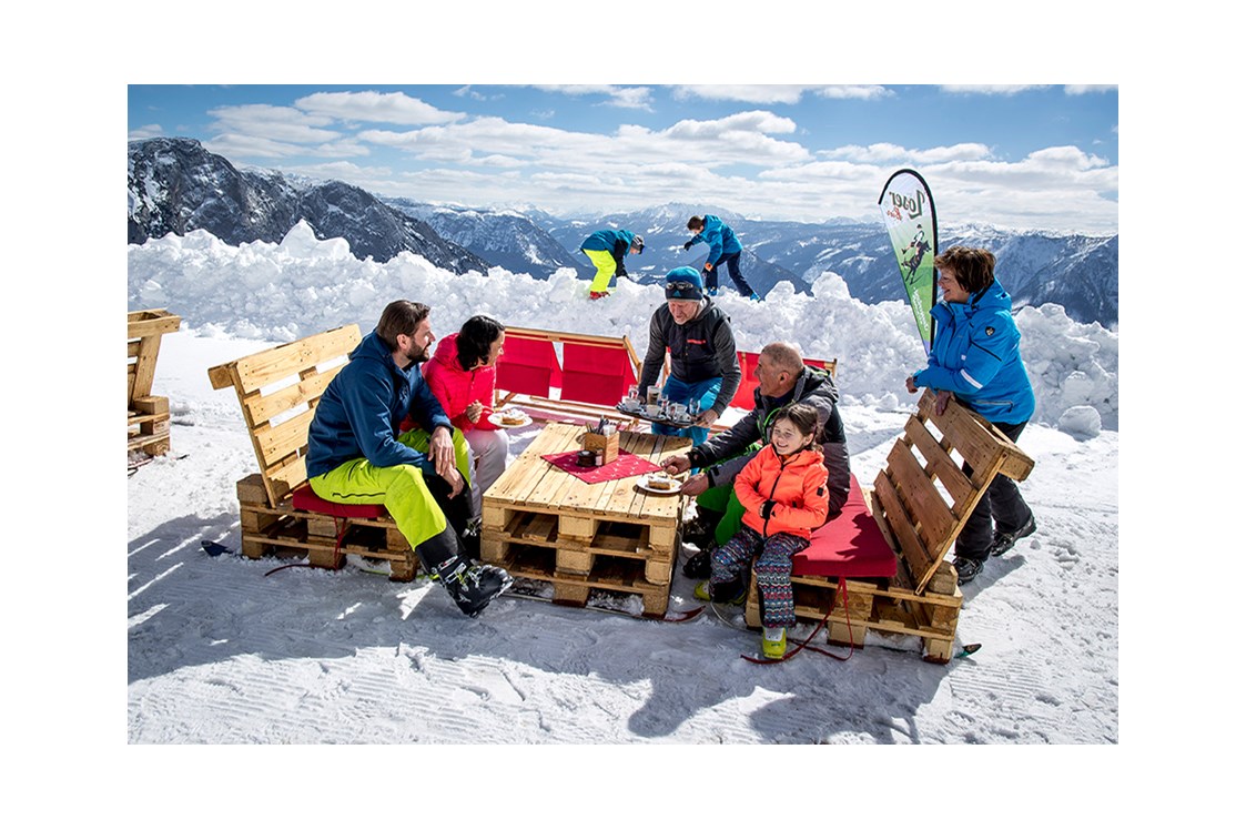Skigebiet: Familiengenuss in der Loser Alm mit herrlichen Panoramablicken ins Ausseerland-Salzkammergut. - Skigebiet Loser Altaussee