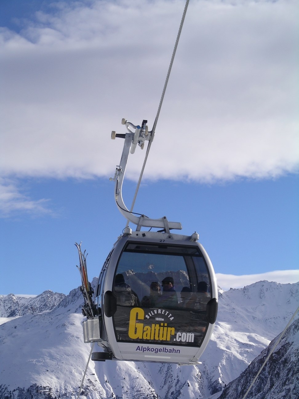 Skigebiet Silvapark Galtür Vorstellung Lifte Alpkogelbahn