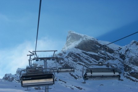 Skigebiet Silvapark Galtür Vorstellung Lifte Ballunspitzbahn