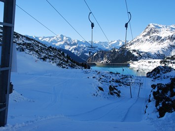 Skigebiet Silvapark Galtür Vorstellung Lifte Kopsseelifte I + II