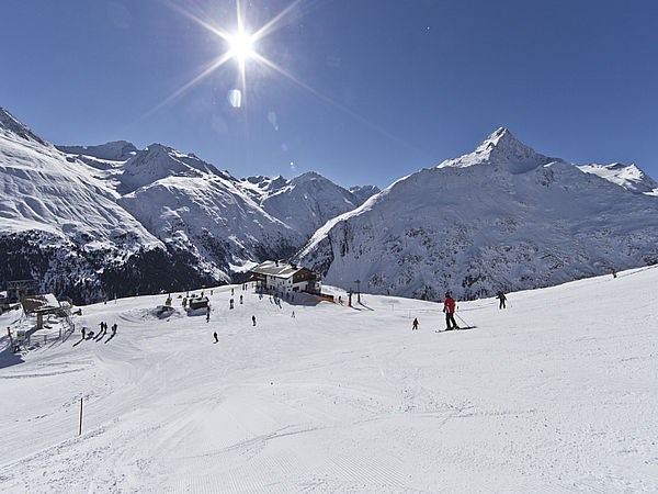 Skigebiet: Skigebiet Vent mit dem Restaurant Stablein - Skigebiet Vent