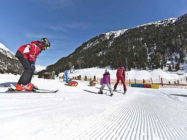 Skigebiet: Kinderübungsplatz der Skischule Vent - Skigebiet Vent
