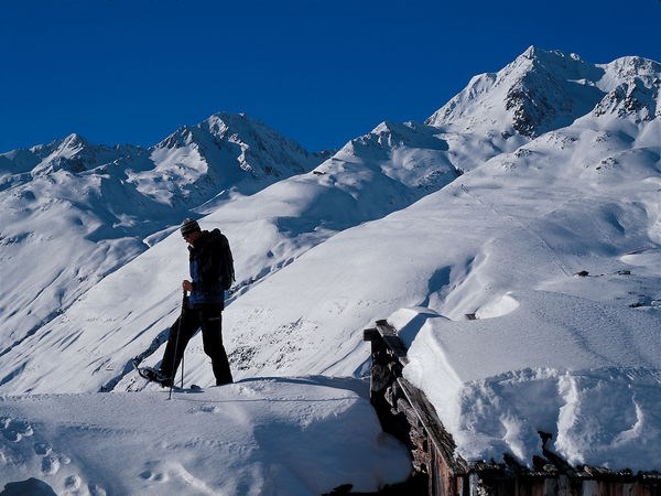 Skigebiet Vent Events Rund um Vent - Schneeschuhwanderung im Naturpark Ötztal