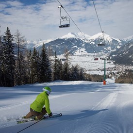 Skigebiet: Wettersteinbahn perfekte Piste am Fuße der Zugspitze - Skigebiet Ehrwalder Wettersteinbahnen