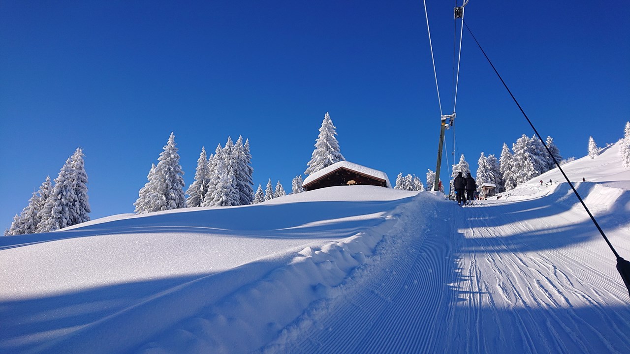 Skigebiet Bödele Vorstellung Lifte Alpenblick