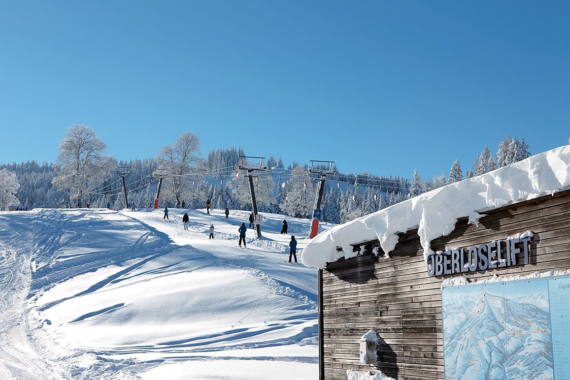 Skigebiet: Familienskigebiet Bödele, Übungslift Oberlosen - Skigebiet Bödele