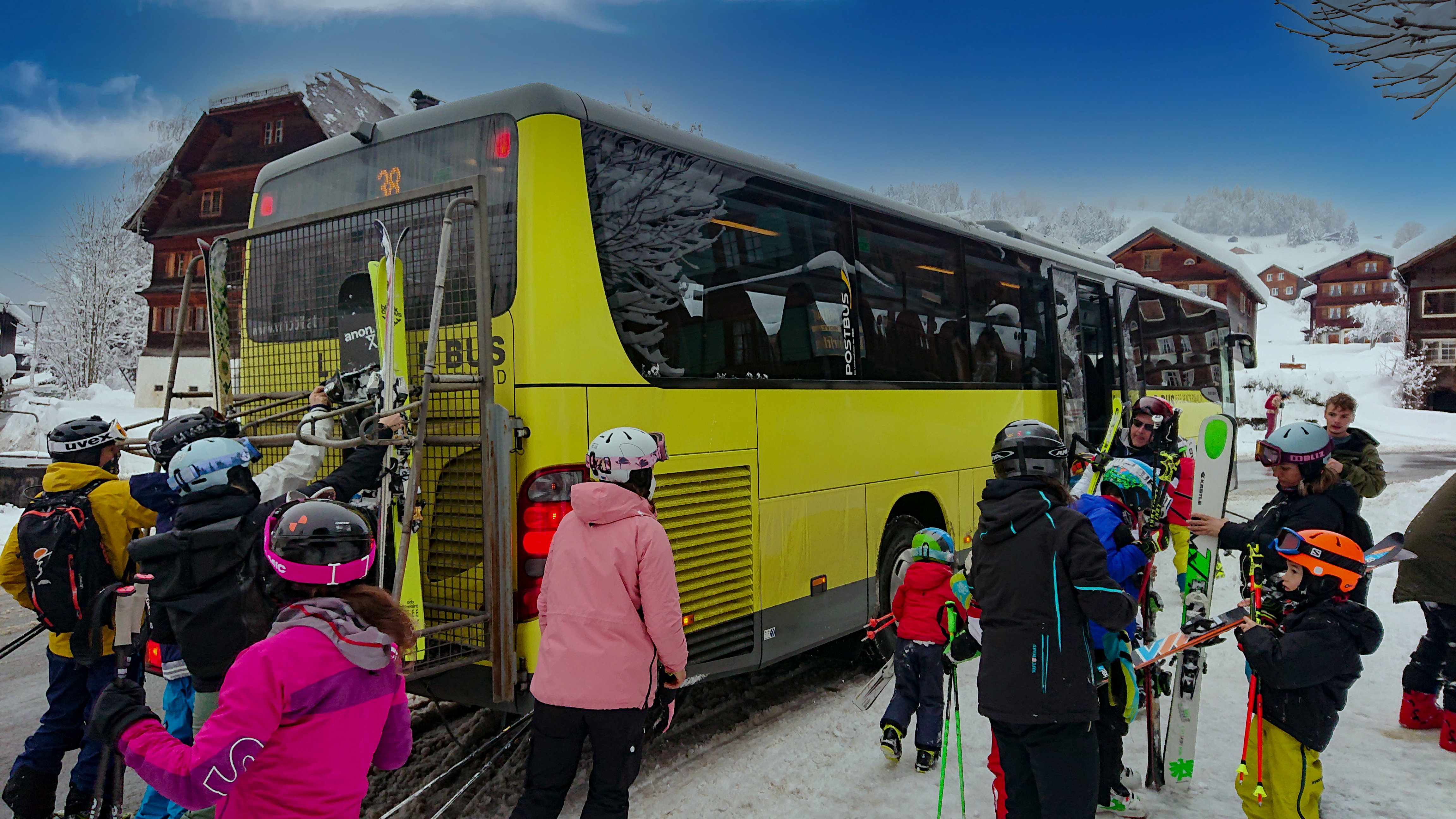 Skiregion - Skiverleih bei Talstation - Österreich - Gratis Anreise mit der Buslinie 38 von Dornbirn und Schwarzenberg. - Skigebiet Bödele