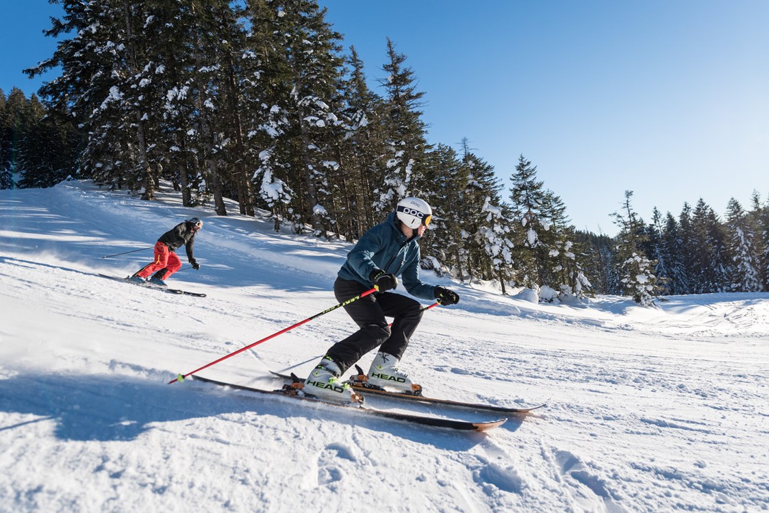 Unterkunft: Beste Pistenbedingungen im Skigebiet Balderschwang - Bio-Berghotel Ifenblick