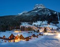 Unterkunft: Außenaufnahme vom Feriendorf in Altaussee - AlpenParks Aktiv & Natur Resort Hagan Lodge Altaussee
