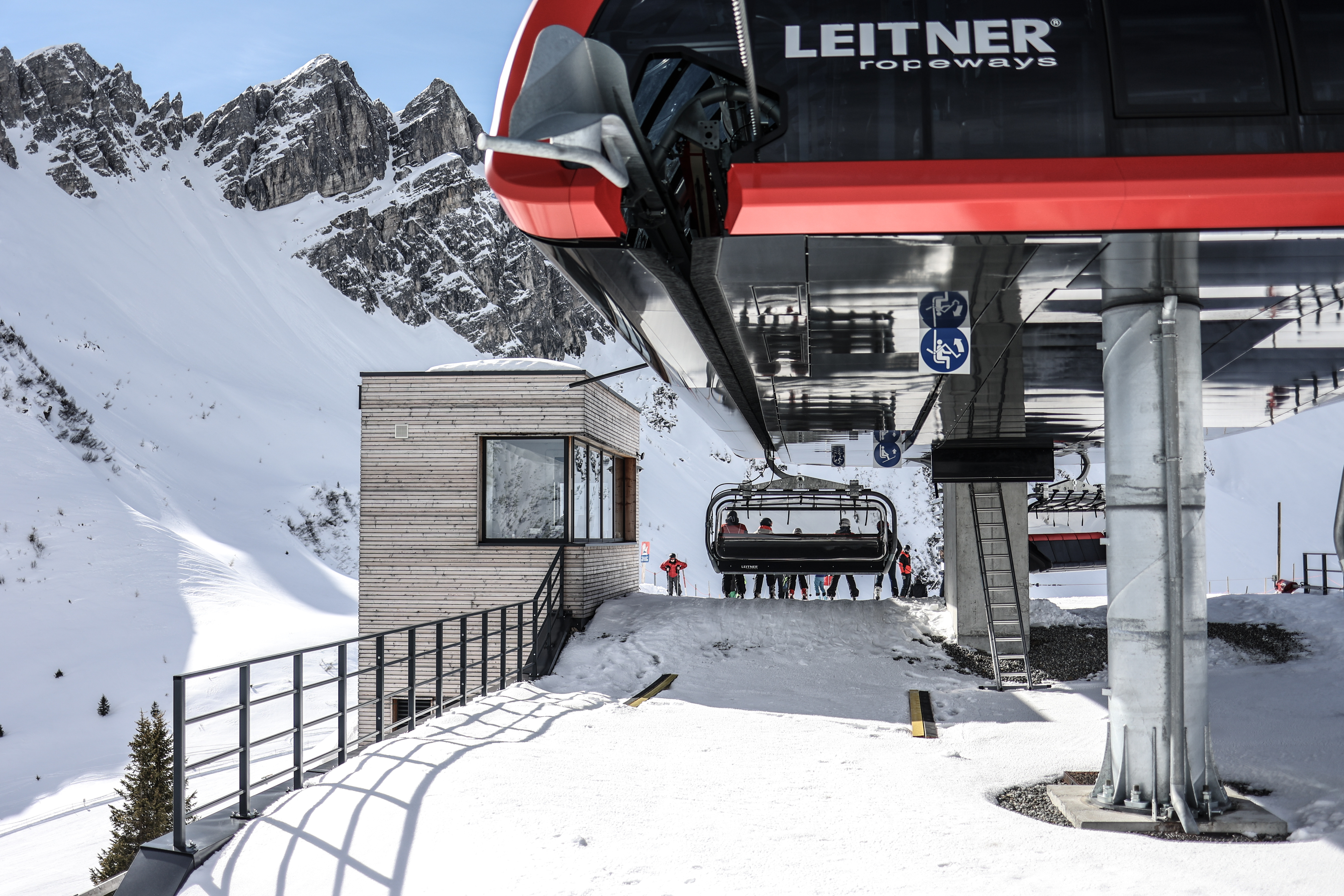 Skigebiet Ladurns Vorstellung Lifte Sessellift Ladurns 