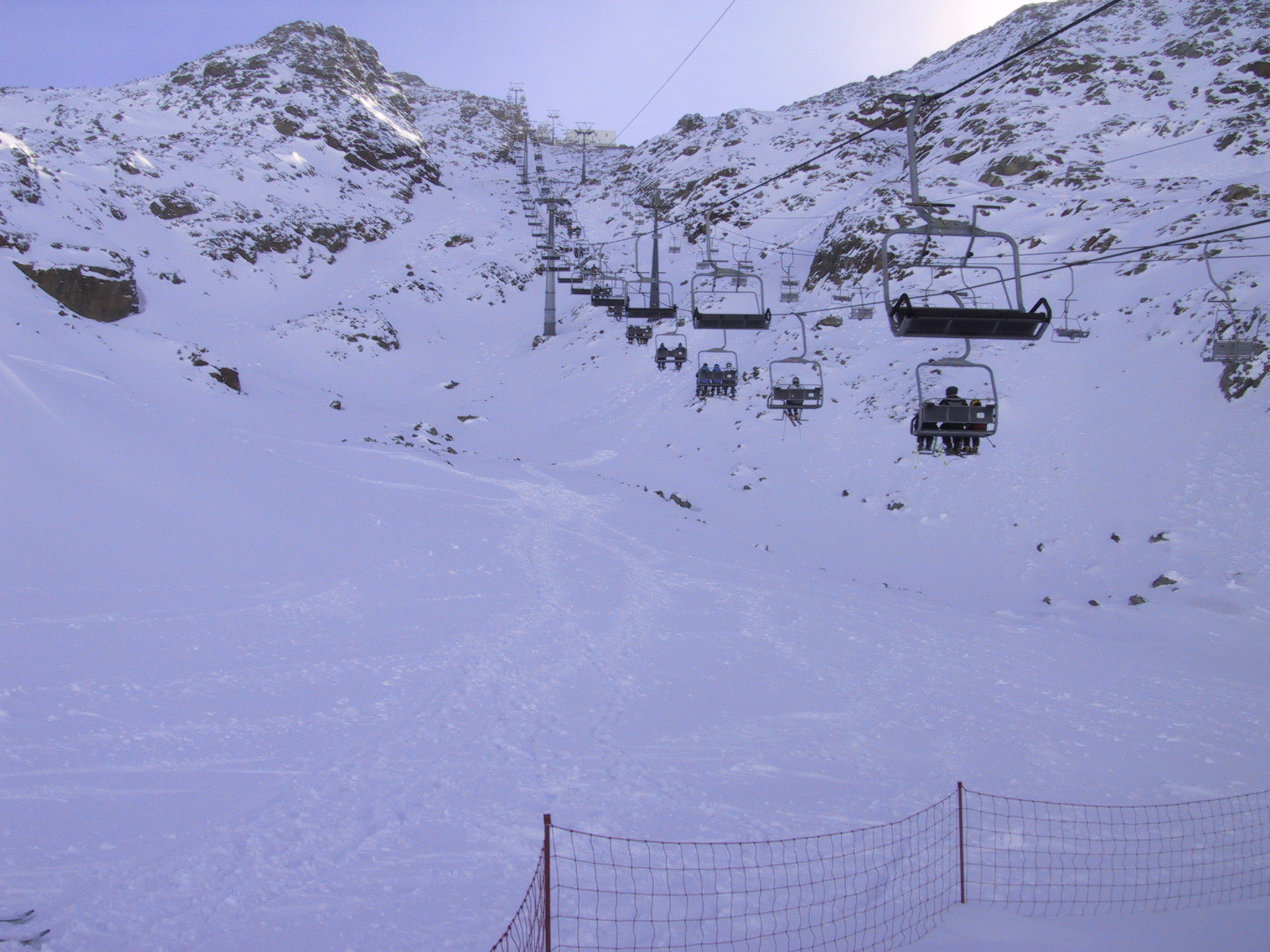 Alpin Arena Schnals Vorstellung Lifte Gletscherseelift