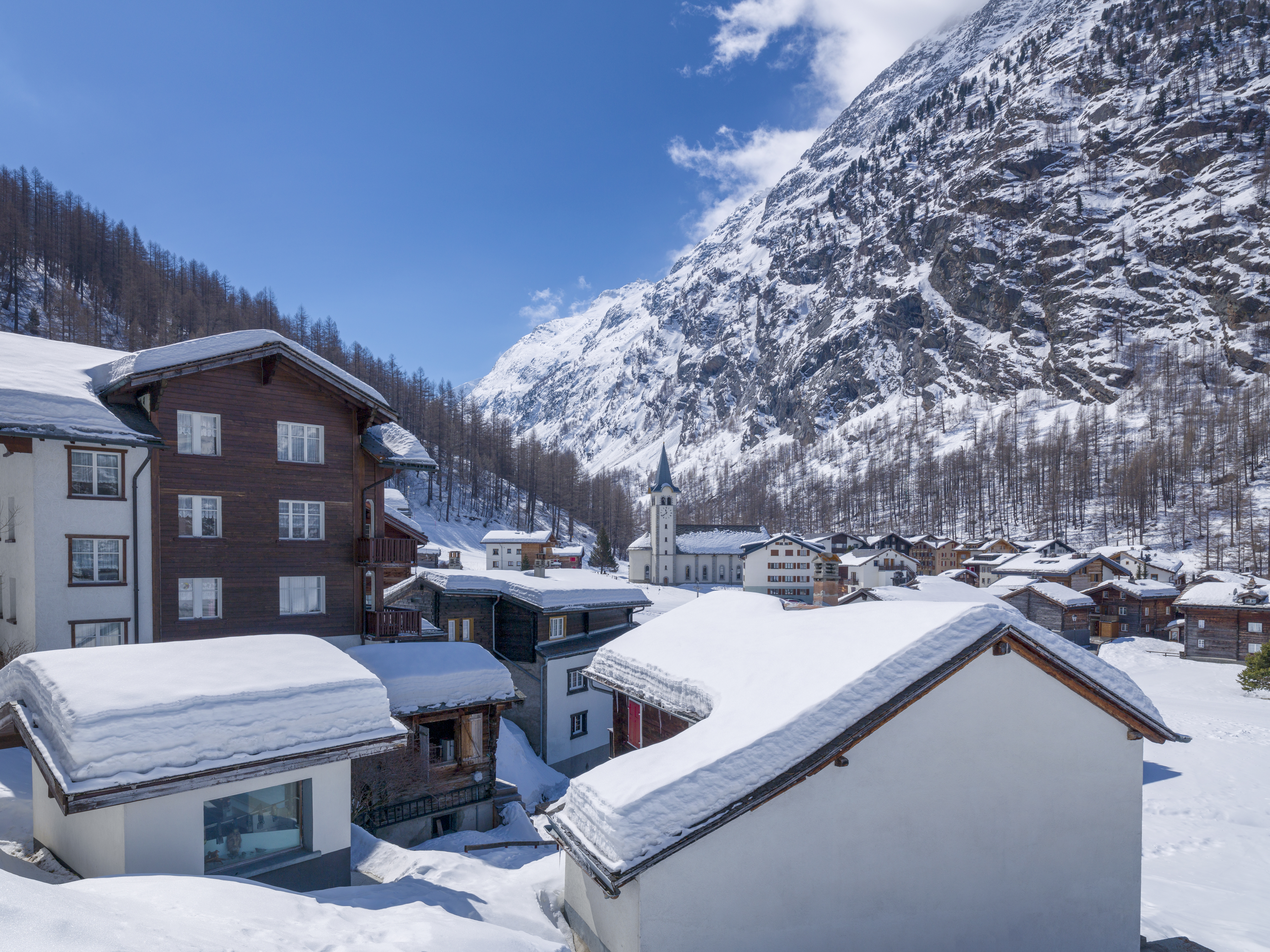 Skiregion - Schweiz - Skigebiet Saas-Almagell