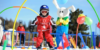 Skiregion - Kinder- / Übungshang - Graubünden - Engadin St. Moritz - Corviglia - Skigebiet Corviglia in St. Moritz