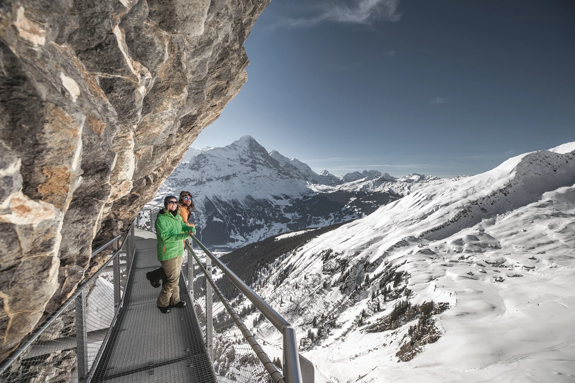 Skigebiet: Jungfrau Ski Region / Skigebiet Grindelwald - Wengen