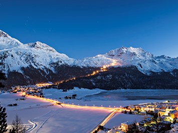 Skigebiet Corvatsch Furtschellas Events Snow Night