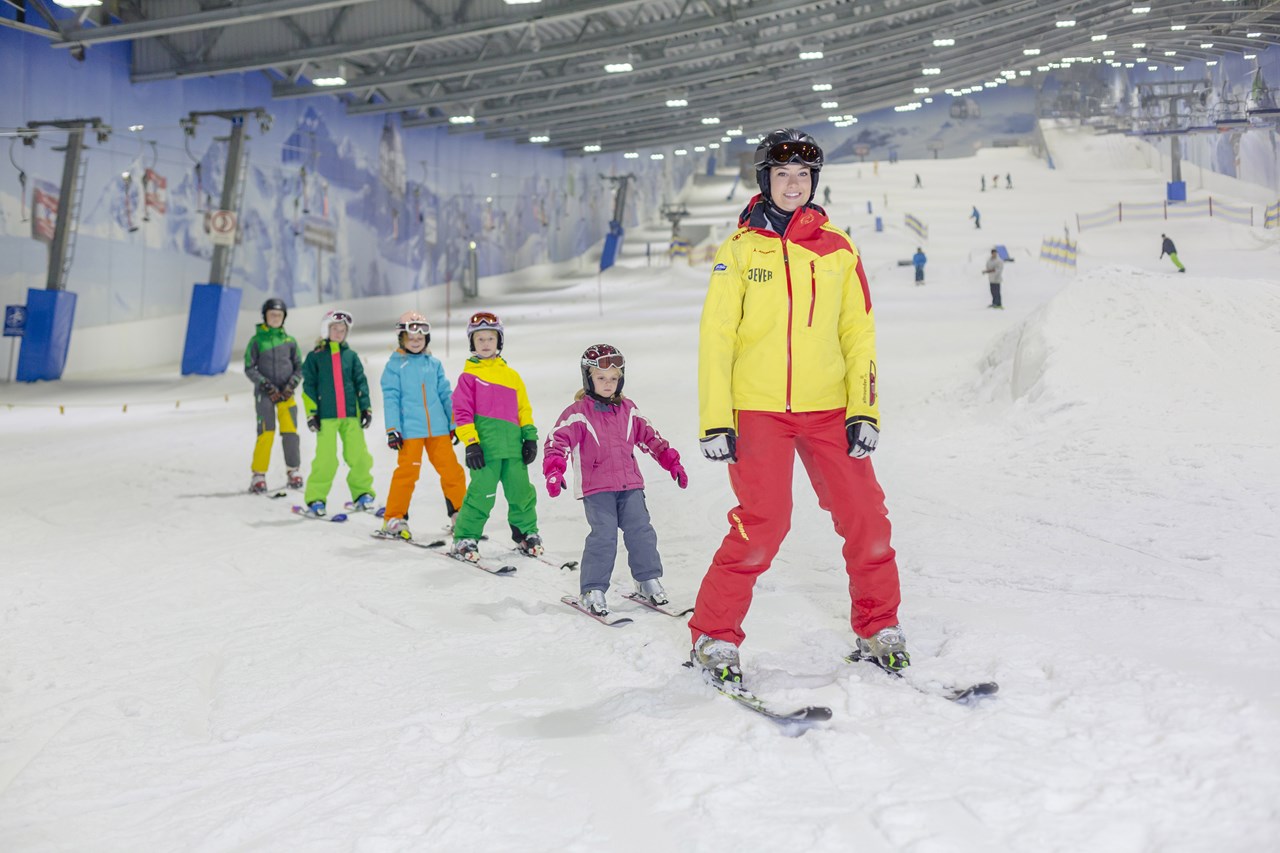 Skihalle Neuss im Alpenpark Neuss Vorstellung Lifte Tellerlift